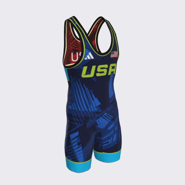 USA Reversible Singlet - adidaswrestling